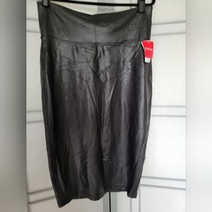 Spanx Faux Leather Pencil Skirt